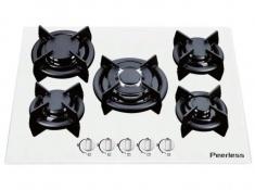 כיריים 5 להבות זכוכית לבנה ML-7030GW Peerless